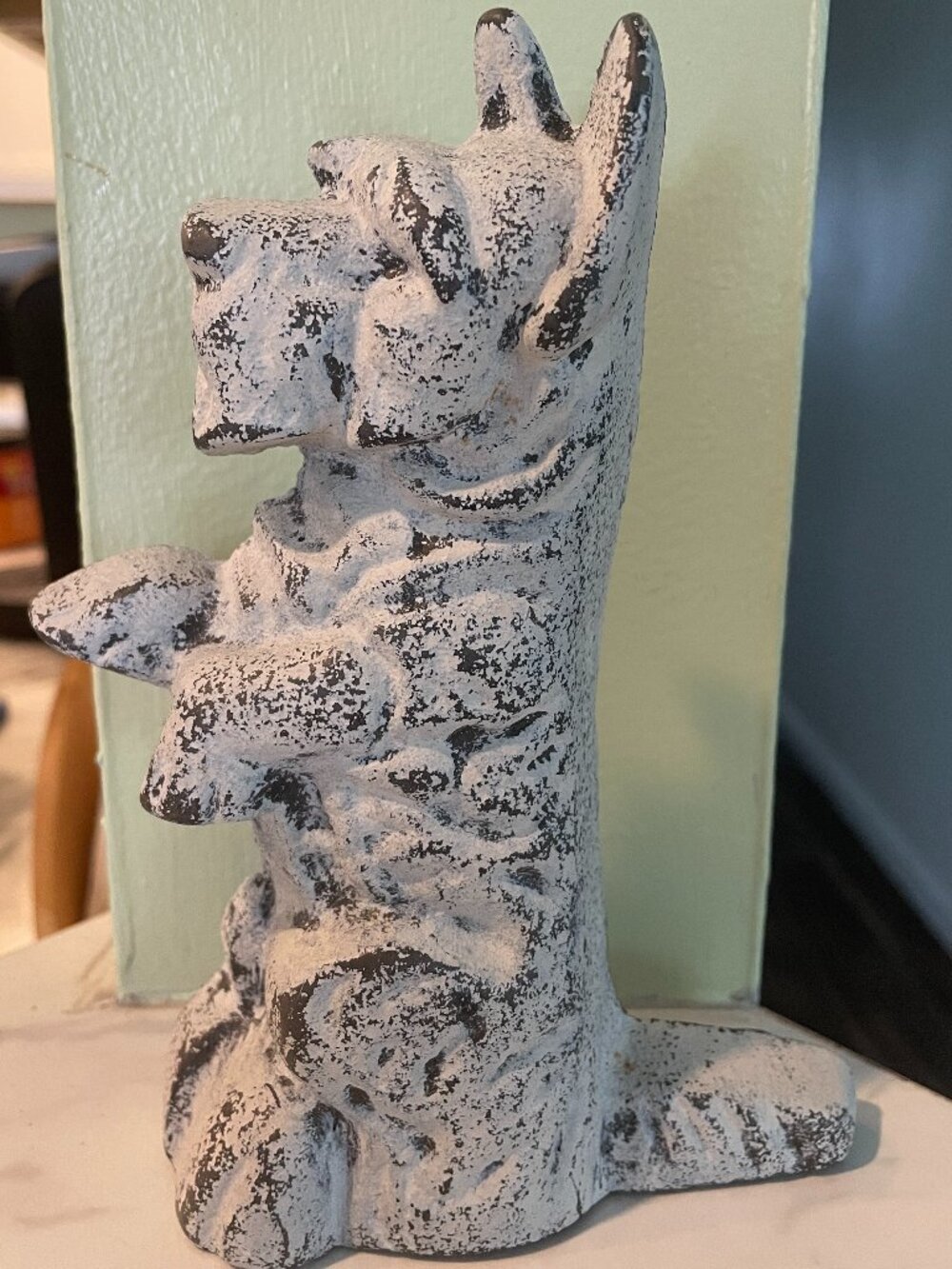 Vintage Scottish Terrier Scottie Dog Cast Iron Door Stop